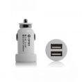    OPSO 15W 3A Car Charger Dual USB (White)