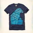   Hollister Laguna Niguel T-Shirt (323-243-1341-023) Size S