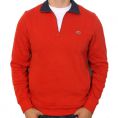   Lacoste Half Zip Lightweight Sweatshirt (SH1462-51-LM4) Size 6/L