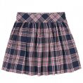     RUUM Pleated Plaid Skirt (L310B23501) Size 14