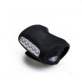     HJ 5 LED Silicone Bicycle Light (SG-F05-BLK) Black