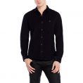   Armani Exchange Corduroy Shirt G6C137FC Black Size M