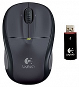  Logitech V220 Cordless Optical Black USB