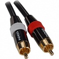  NXG Black Pearl Series 3.3 ft. (1 meter) Professional Stereo Audio Cable